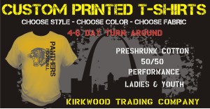 Custom Printed T-shirts Kirkwood Trading Company
