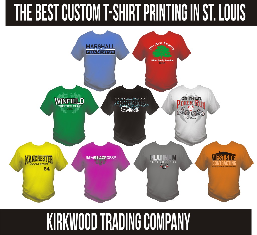 Kirkwood Trading Company custom t-shirts