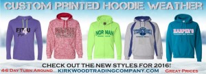 Kirkwood Trading Company custom hoodies