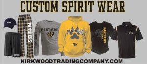 Kirkwood Trading Company custom spirit wear
