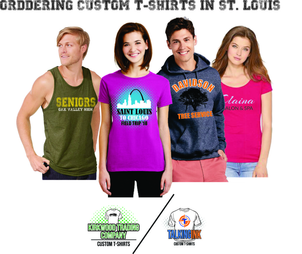 ordering custom t-shirts in Saint Louis