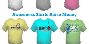 awareness t-shirts raise money