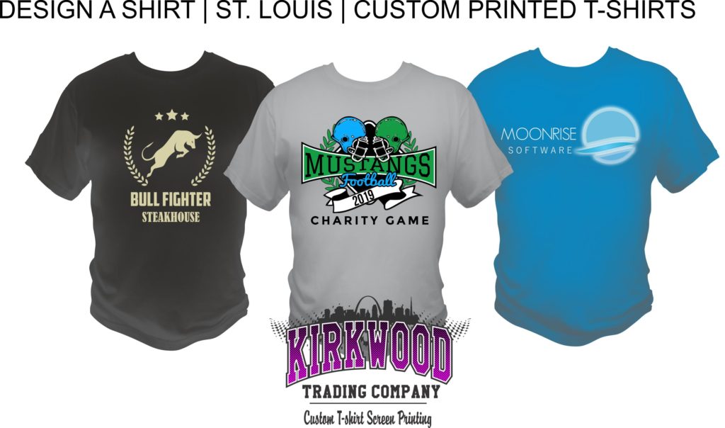 Design A Shirt St. Louis custom t-shirt screen printing