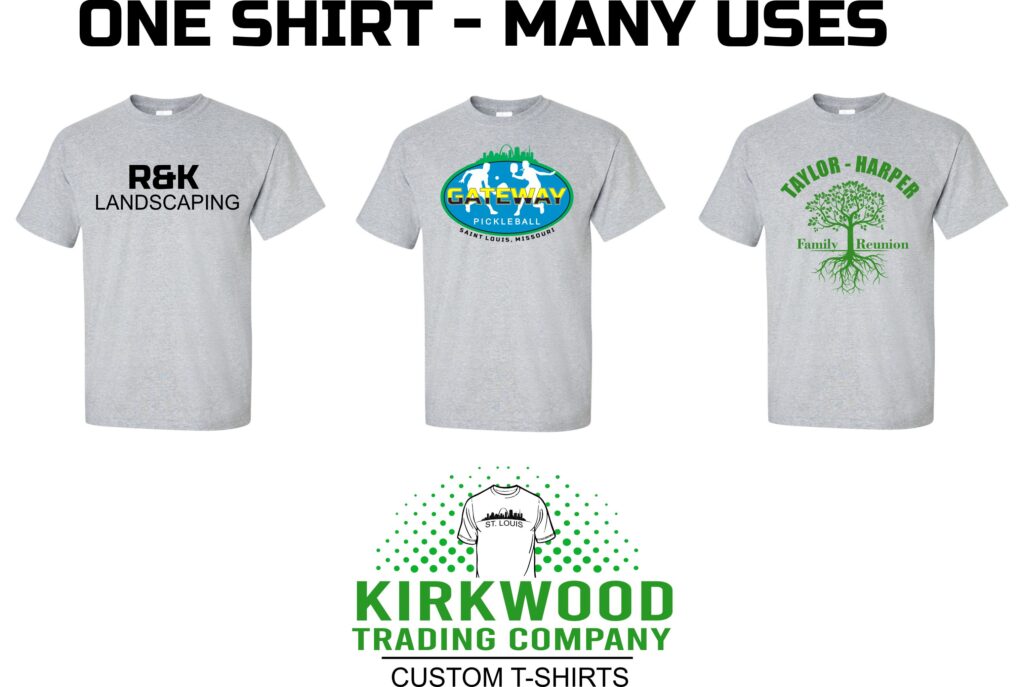Kirkwood Trading Company St. Louis t-shirt screen printing