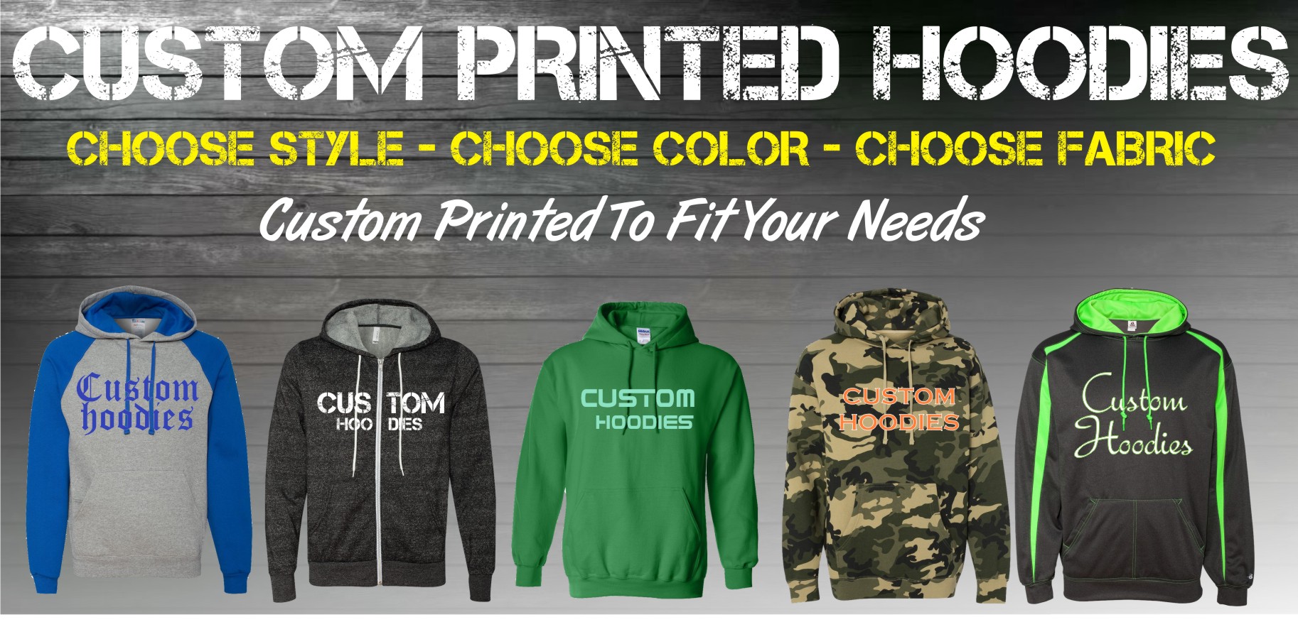 Custom Printed Hoodies - Kirkwood Trading Company