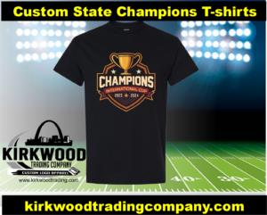 sample image of custom state championship t-shirt.