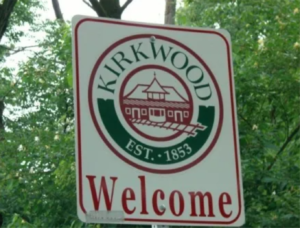 Sign for Kirwkood Missouri.